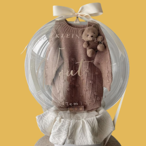 Globo Burbuja de Bienvenida para Bebé Personalizado